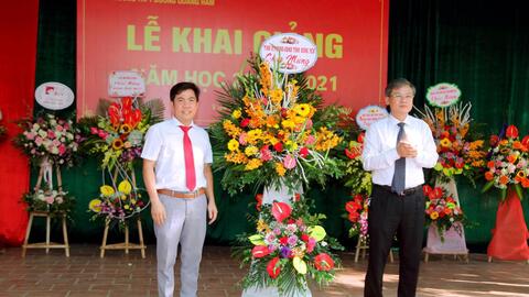 Hơn 24.759 học sinh huyện Văn Giang khai giảng năm học mới